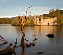 castle on the loch