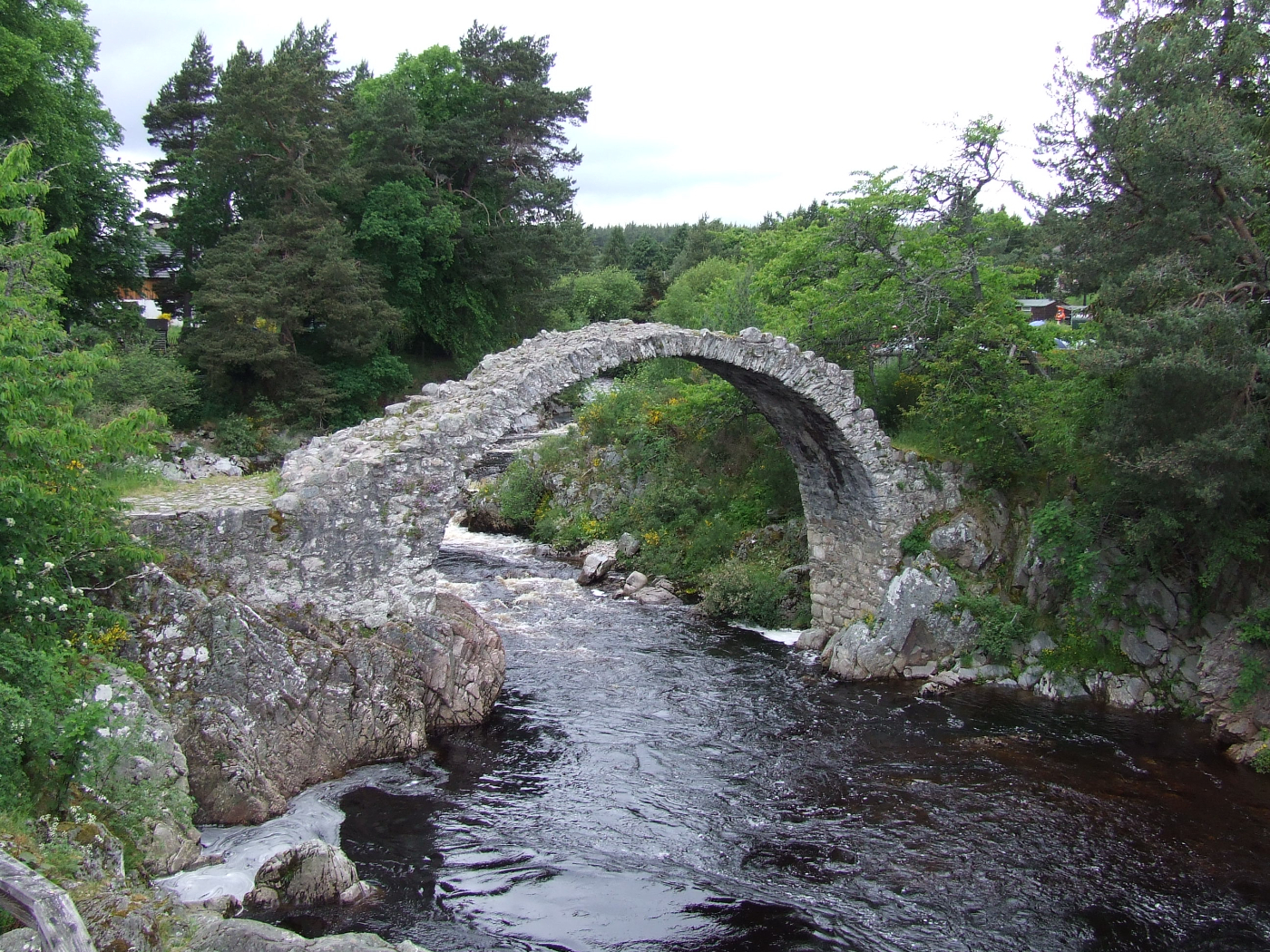 Carrbridge Packhorse Bridge - What Are The Most Beautiful Places In Cairngorms?